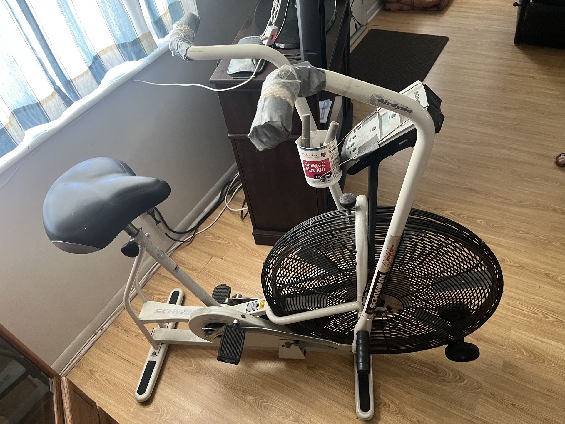 Vintage Schwinn Airdyne dual Action Stationary Exercise Bike