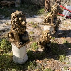 Heavy Concrete Garden Statues