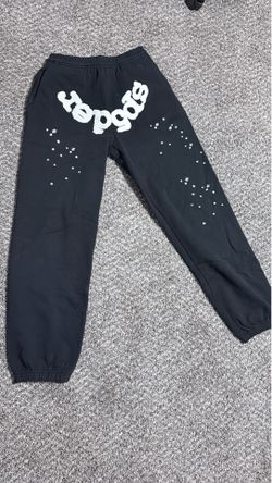 sp5der og web hoodie black
