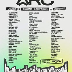 ARC Music Festival 3-Day General Admission 
