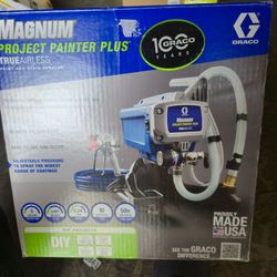 Graco Magnum Project Painter Plus Electric Stationary Airless Paint Sprayer