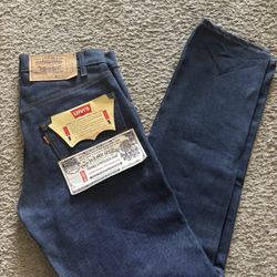 (Deadstock) 1980 Levi's 505 Orange Tab jeans. 32x31