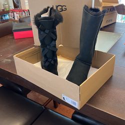 Womens Size 9 UGG Bailey Bow Tall II