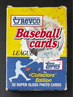 1988 Revco League Leaders Boxes Set