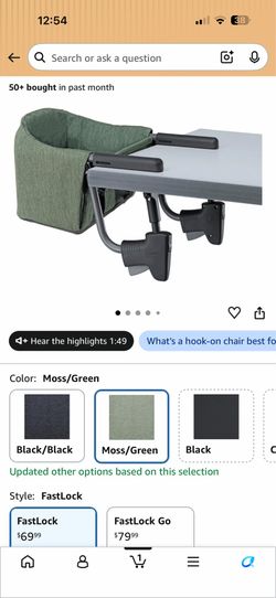 Attachable highchair