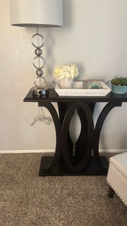 Wood entryway table?