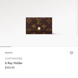 Louis Vuitton key Holder 
