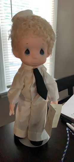 Lord is my captain porcelain doll