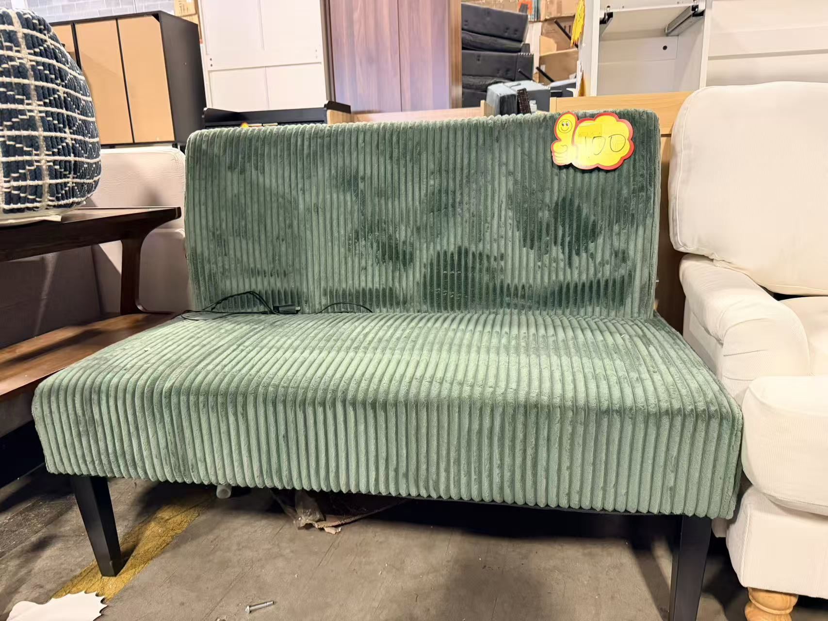 🔥clearance 🔥 Sofa Couch Armless Loveseat Futon $70