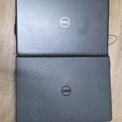 Two Dell Laptops + Laptop Bag