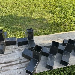 4x4 Wood Brackets Heavy Duty 