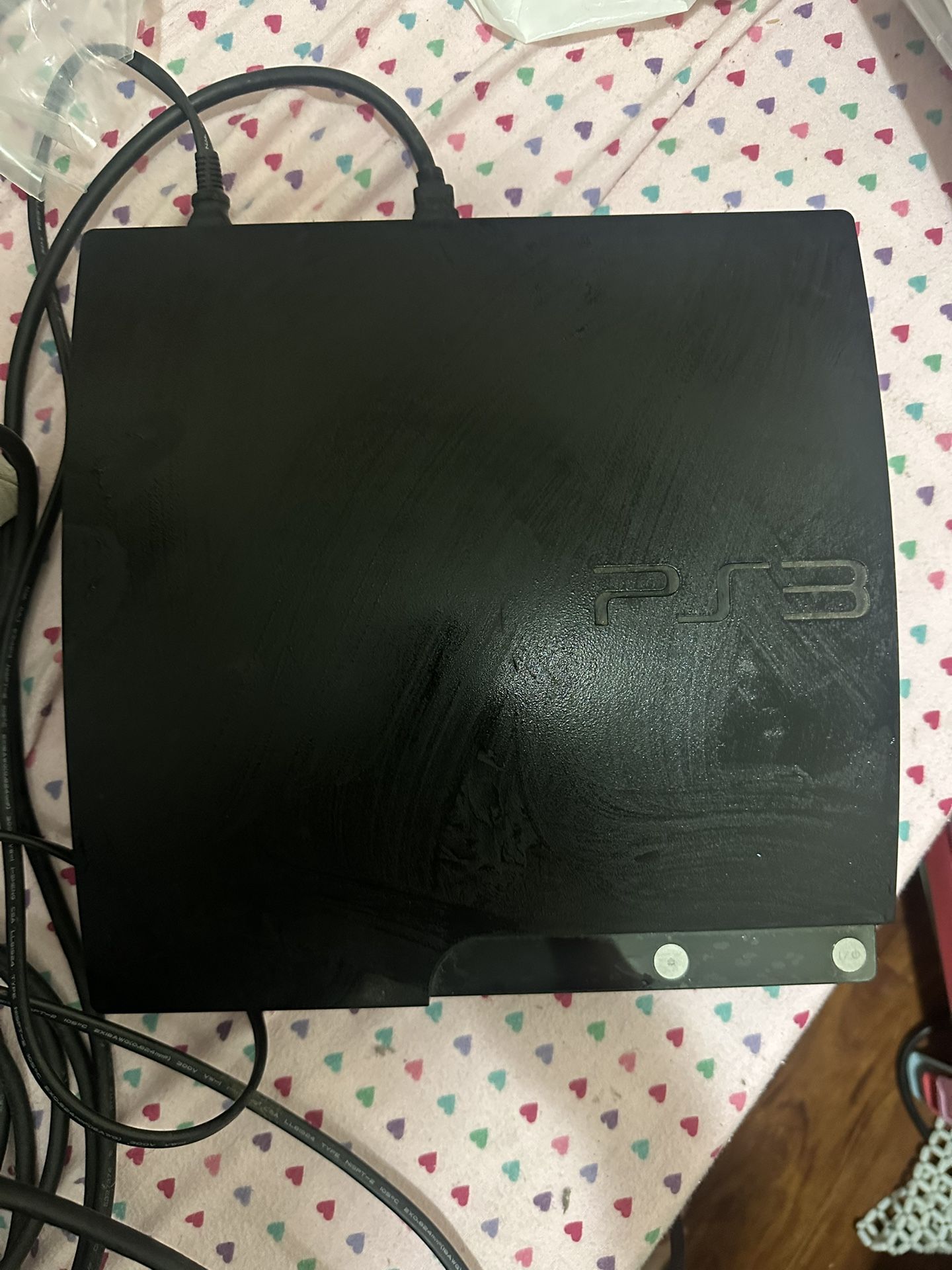 Slim PS3 With 8 Games , No Controllers