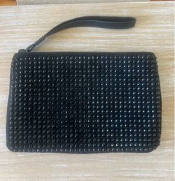 Sequin wristlet/clutch