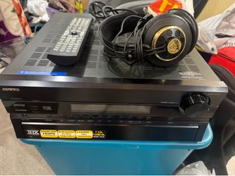 onkyo tx-sr805 with AKG very high end headphones