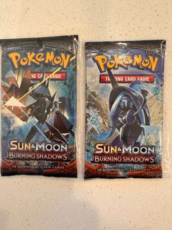 Pokémon Sun & Moon base set booster packs