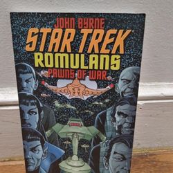 Star Trek Romulans Pawns of War John Byrne Book. Message me anytime if interested will send more pictures or videos thank you.
