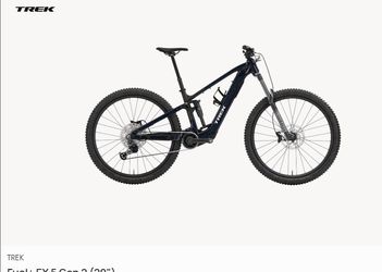 Trek  e caliper rock shock fox suspension disc brake mountain bike