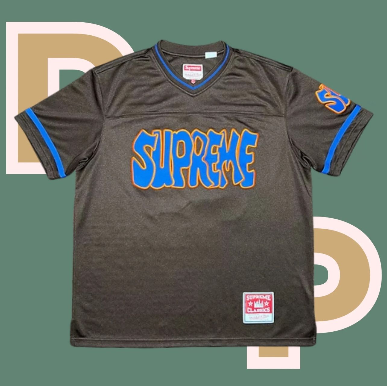 Supreme Mitchell & Ness Football Jersey (X-Large)