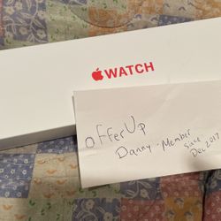 Brand New Apple Watch Series 7 41mm Red Aluminum Sport Band GPS MKN23LL/A