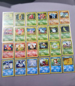 Vintage Nostalgic Pokémon Cards
