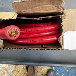  Battery cables /Amplifier Power Cable  1/0awg.