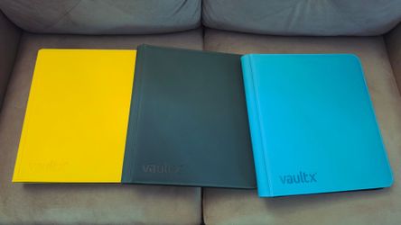3 - VaultX 12 Pocket TCG Binders