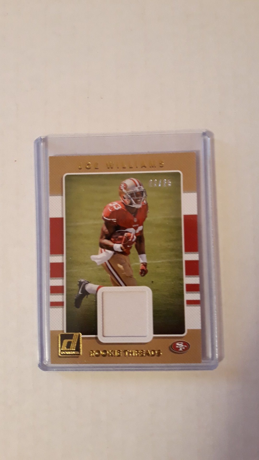 2017 Donruss Threads Joe Williams.