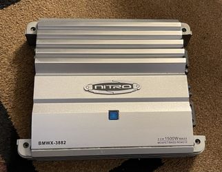 Nitro Amplifier 1500w