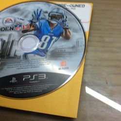 Ps3 Madden NFL 13