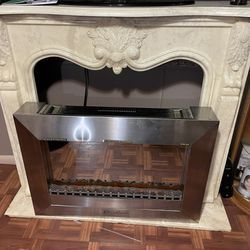 Antique Marble Fireplace 