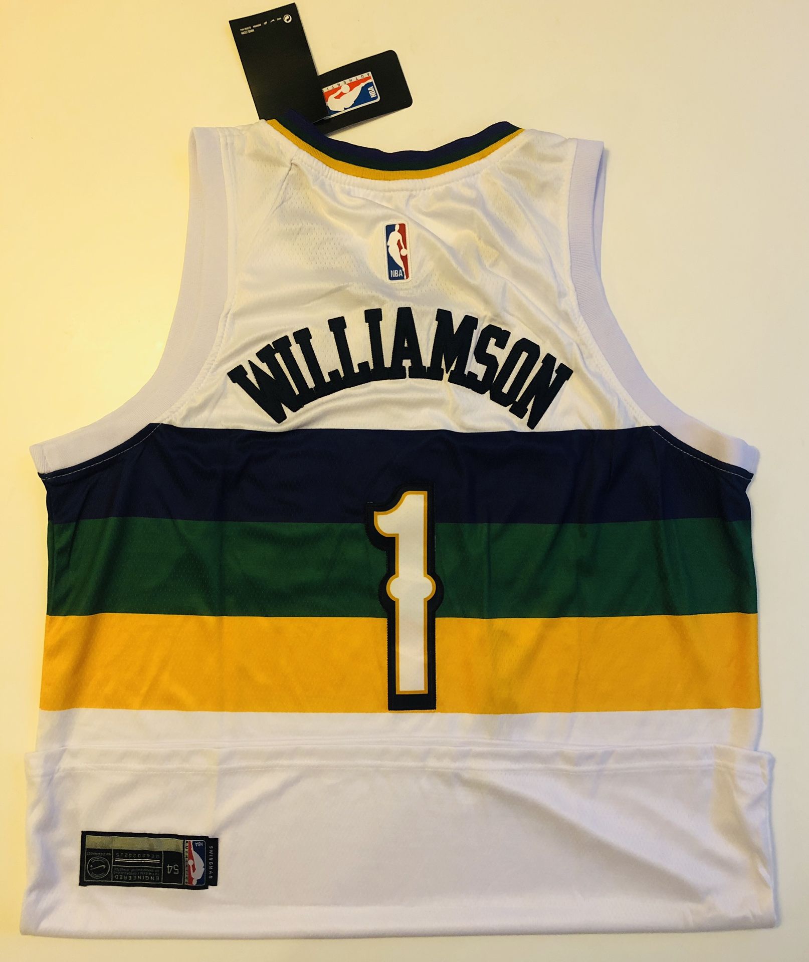 Basketball Zion Mardi Gras Jersey New Orleans Pelicans! Zion