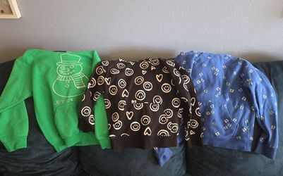 Girls’ Hoodie Bundle – Size 6–7 💕
