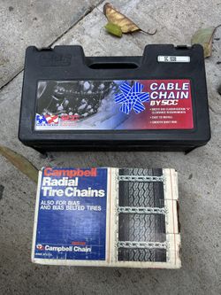 Cable Chain By Scc / Campbell Radial Tire Chains