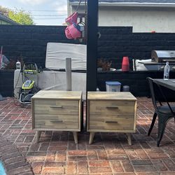 Pair Of Side Tables $300
