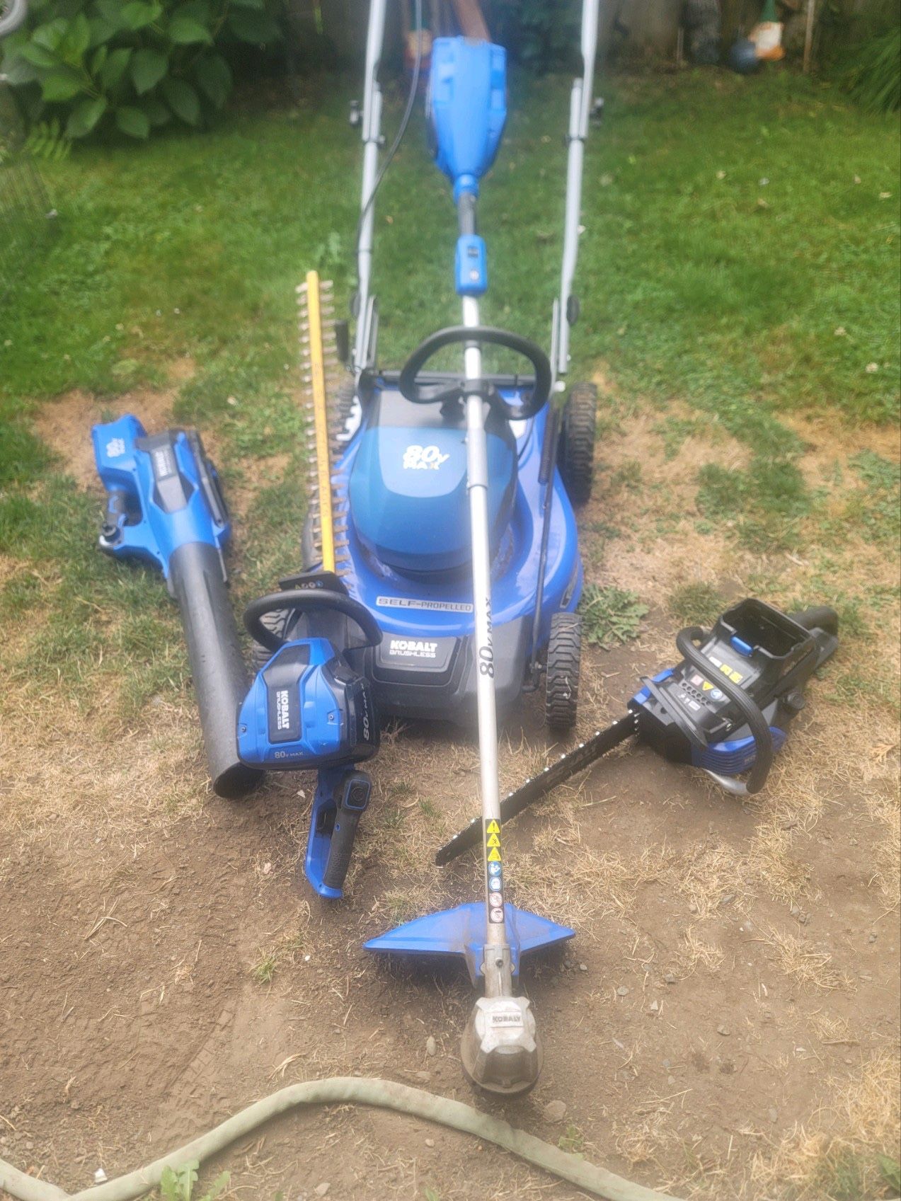 Kobalt  80 V 5 Pc Set ( No Battery)
