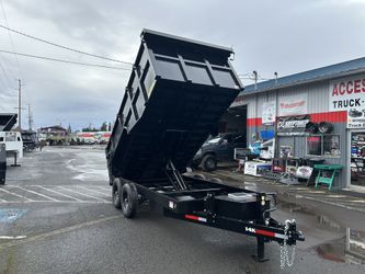 2026 7x14 GREAT NORTHERN TRAILERS 14K Dump 4ft sides
