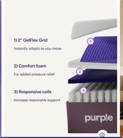 KING Purple by purple mattress