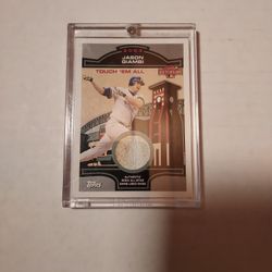Jason Giambi Baseball ⚾️ Game Used 3rd Base 