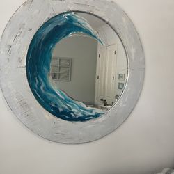 Ocean Wave Mirror