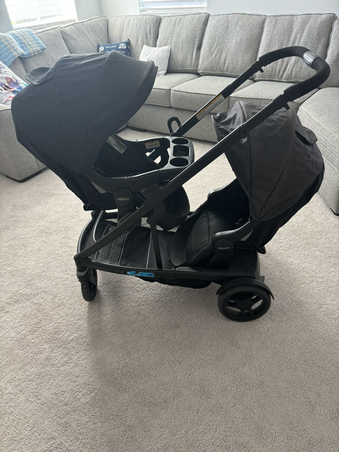 Double Stroller Travel System By Graco