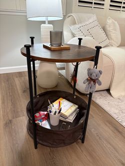 Solid Wood Small Table / Side Table / Nightstand – $35