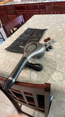 Handheld Electric Massager with Attachments