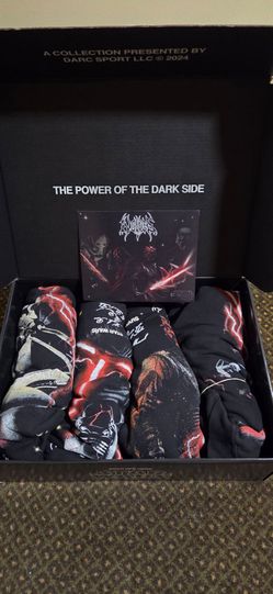 Darc Sport x Star Wars "The Dark Side"Hoodies  Box Set Brand New Sz Large, featuring villain-themed apparel from their limited releaseDarth Maul, Gene