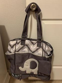 diaper bag with changing station