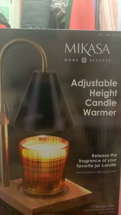 Mikasa adjusted height candle warmer