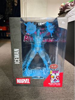 McFarlane Toys Marvel Iceman Figure Platinum Edition 1/6 Scale w/ Comic NIB