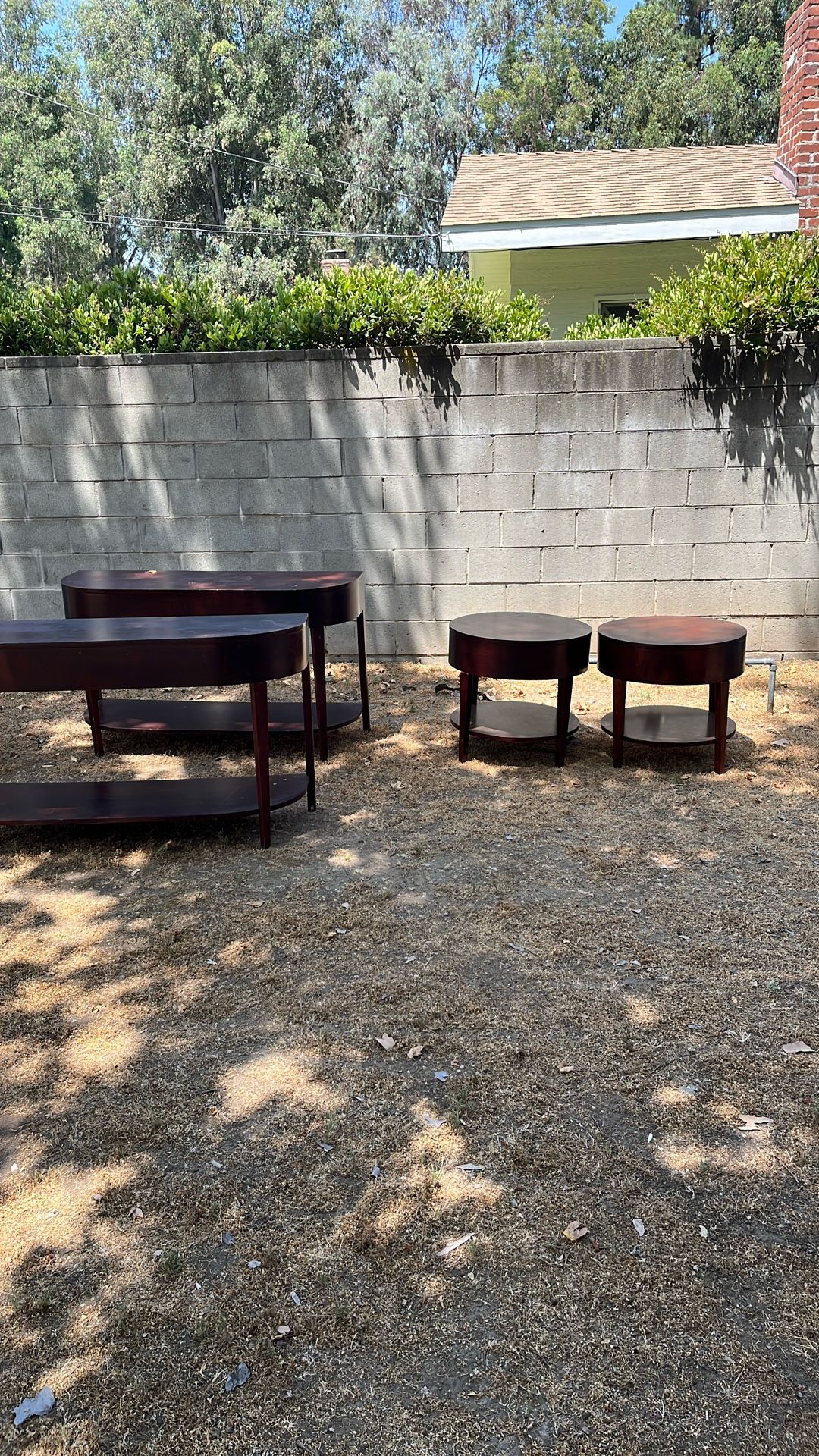 Used Coffee And Console Tables
