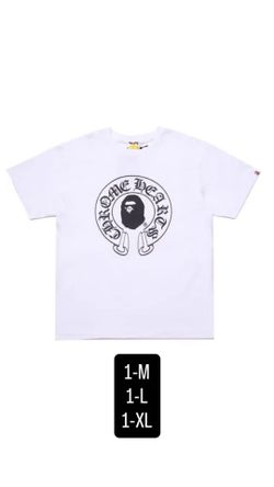 chrome hearts bape tee!