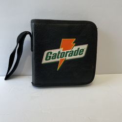 Vtg 90s NBA Gatorade GAME DISC HOLDER CASE~DVDs CD Holds 6 Discs~Travel Vacation