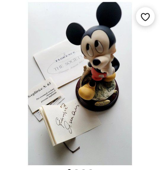 Disney Giuseppe Armani Figure - Mickey Mouse